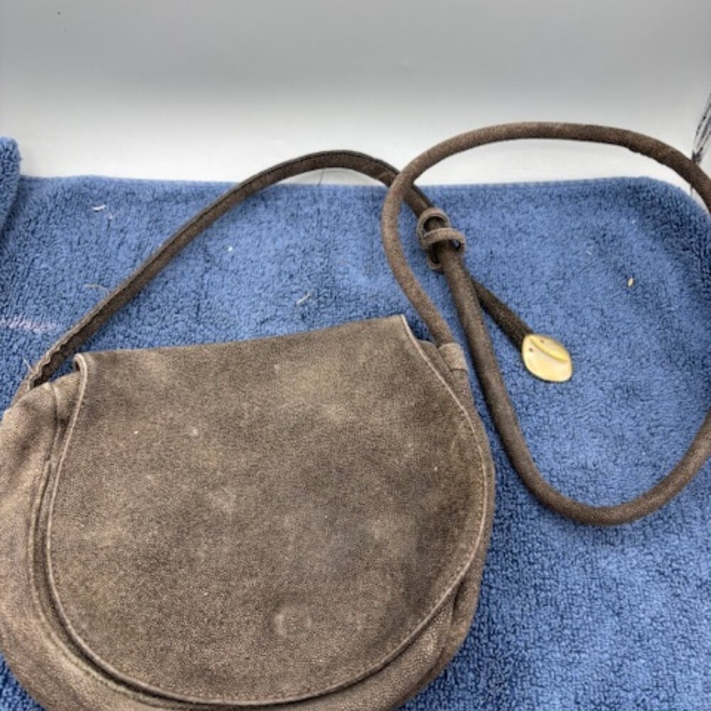 De Vecchi By Hamilton Hodge Crossbody Purse Made In Italy